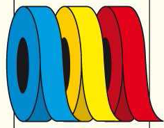 Gekleurde tapes