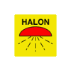 Space protected by halon 1301