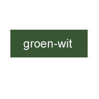 Graveerbord groen - wit